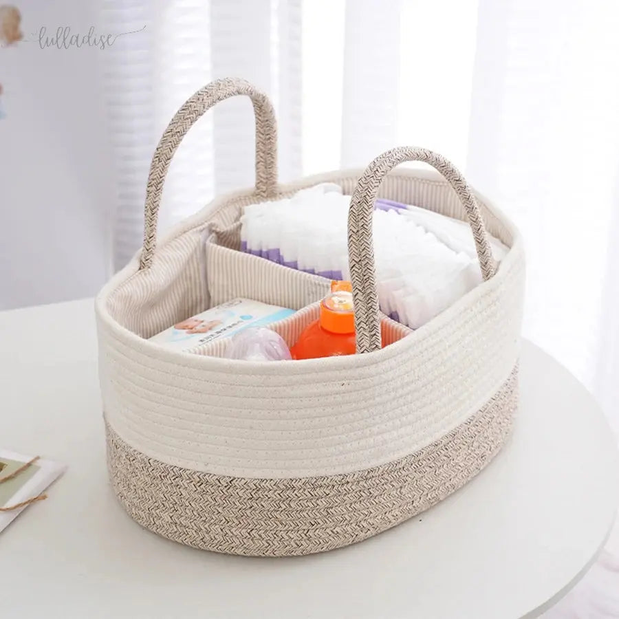 Cotton Rope Diaper Bag Lulladise