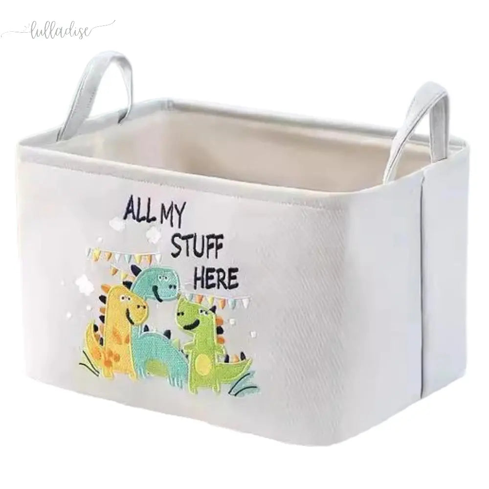 Linen Storage Bin - Safari Print Lulladise