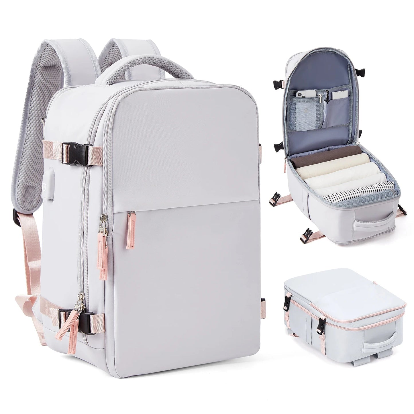 Travel Backpack Smart Expandable Lulladise