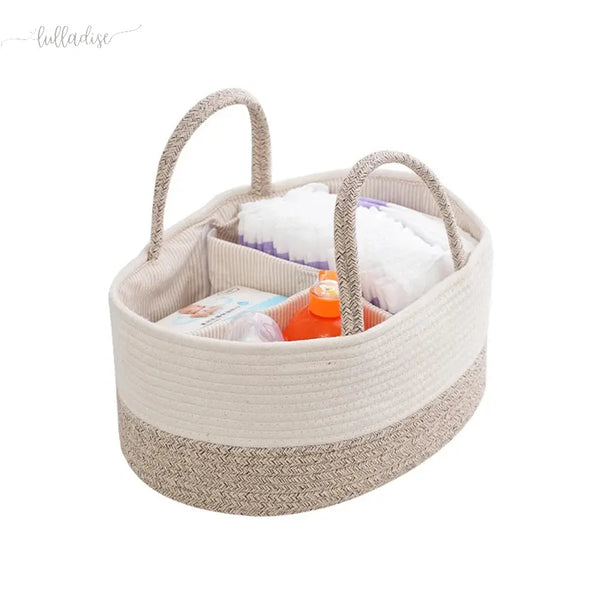 Cotton Rope Diaper Bag Lulladise