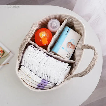Cotton Rope Diaper Bag Lulladise