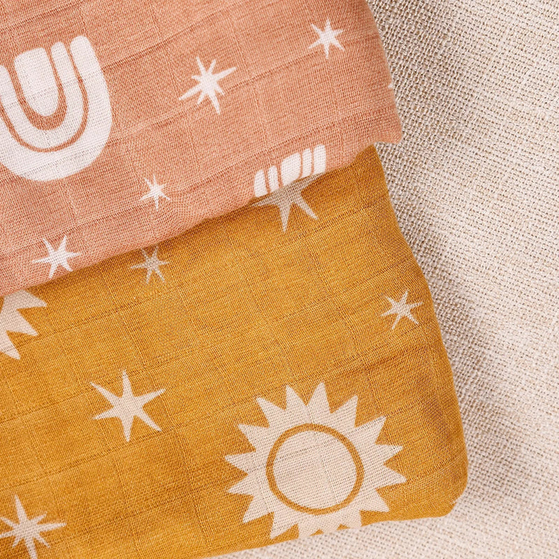 Premium Bamboo Cotton Muslin Wrap