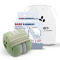 Baby Noise Cancelling Headphones - Comfortable Earmuffs Lulladise