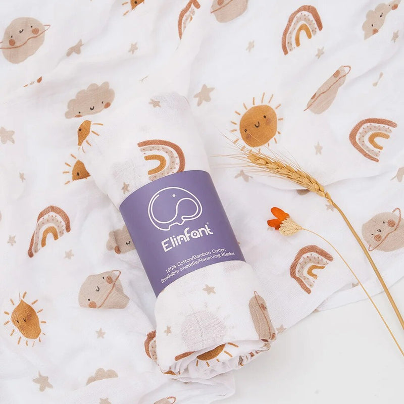 Premium Bamboo Cotton Muslin Wrap