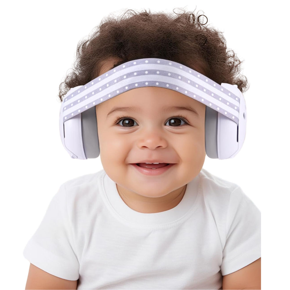 Baby Headphones Adaptable 2-in-1 Noise Cancelling Earmuffs Lulladise