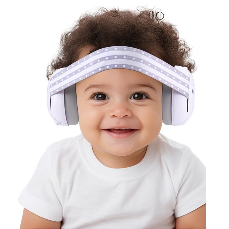 Baby Headphones Adaptable 2-in-1 Noise Cancelling Earmuffs