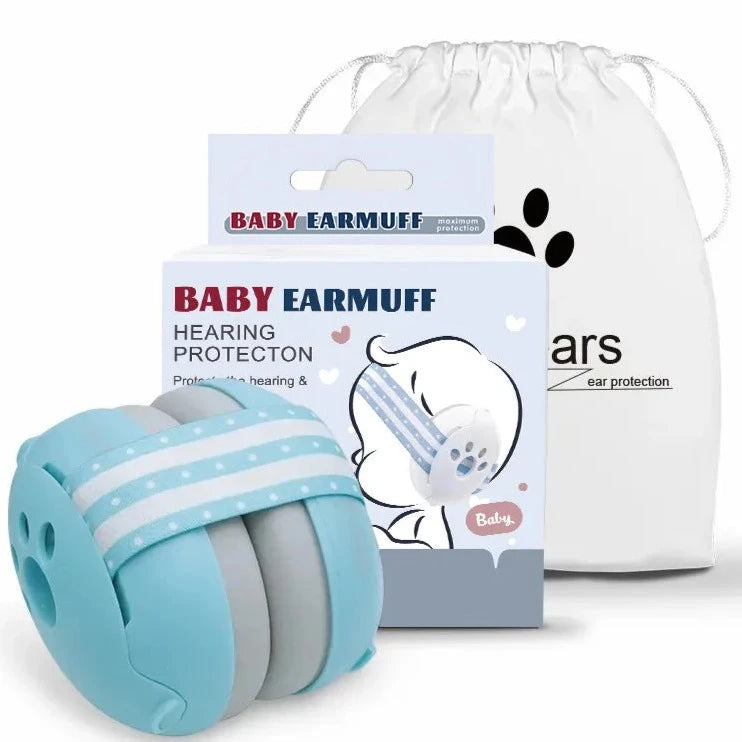 Baby Noise Cancelling Headphones - Comfortable Earmuffs Lulladise