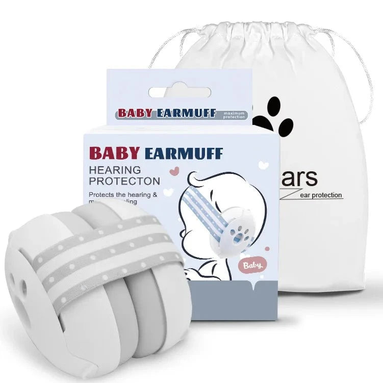 Baby Noise Cancelling Headphones - Comfortable Earmuffs Lulladise