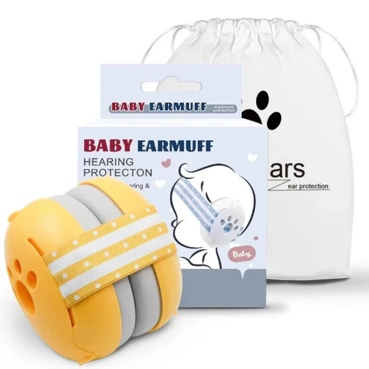 Baby Noise Cancelling Headphones - Comfortable Earmuffs Lulladise
