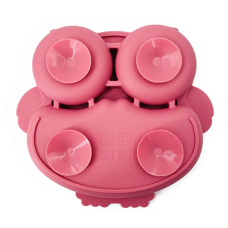 Baby Suction Plate: CuteOwl Lulladise