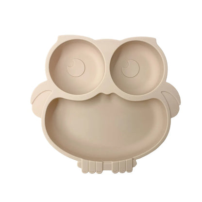 Baby Suction Plate: CuteOwl Lulladise