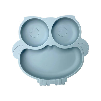 Baby Suction Plate: CuteOwl Lulladise