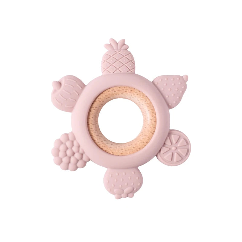 Sensory Teething Ring 100% BPA-Free Lulladise