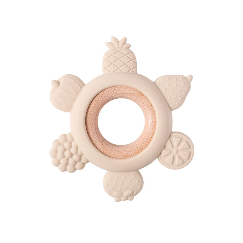 Sensory Teething Ring 100% BPA-Free Lulladise