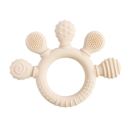 Sensory Teething Ring 100% BPA-Free Lulladise
