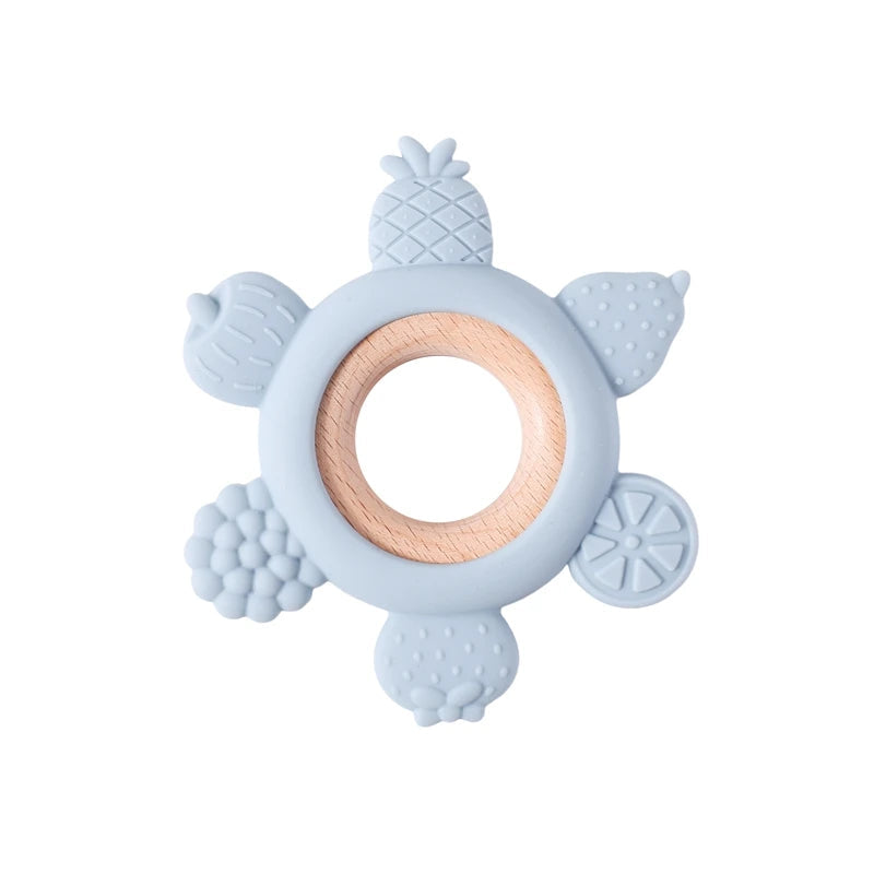 Sensory Teething Ring 100% BPA-Free Lulladise