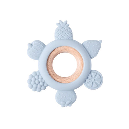 Sensory Teething Ring 100% BPA-Free Lulladise
