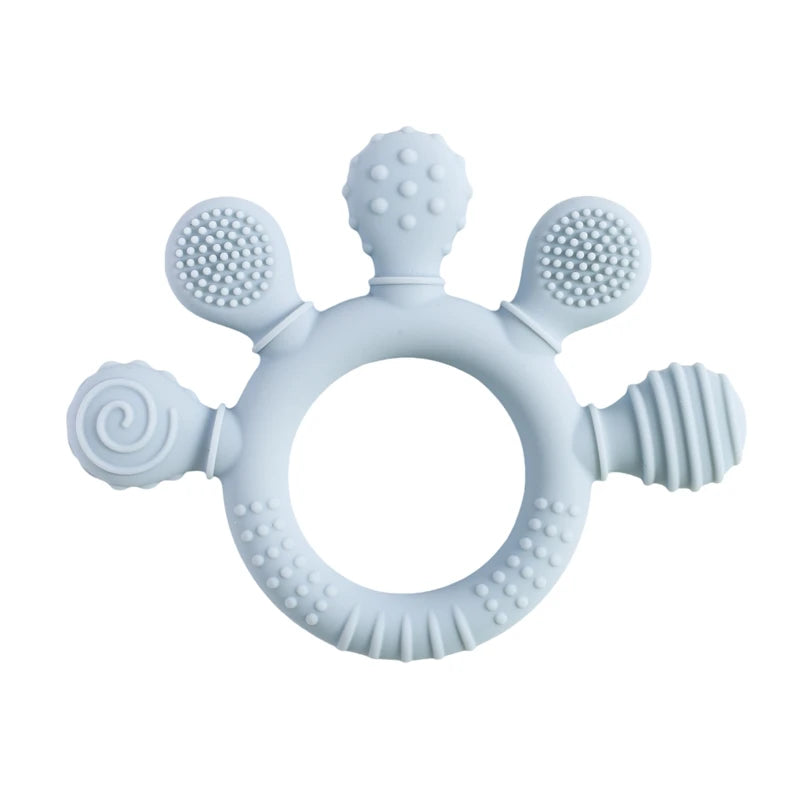 Sensory Teething Ring 100% BPA-Free Lulladise