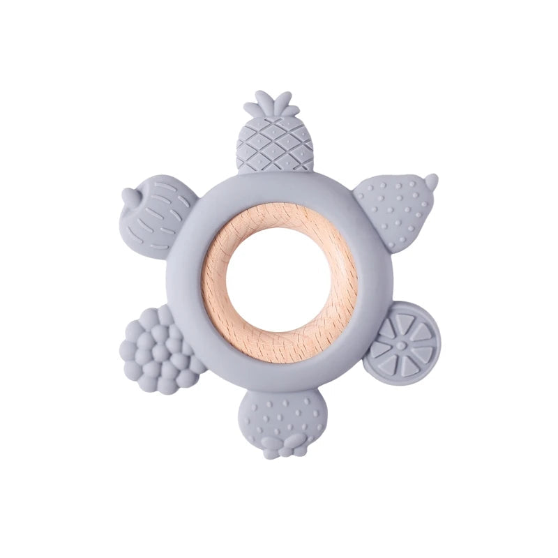Sensory Teething Ring 100% BPA-Free Lulladise