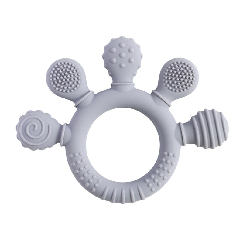 Sensory Teething Ring 100% BPA-Free Lulladise
