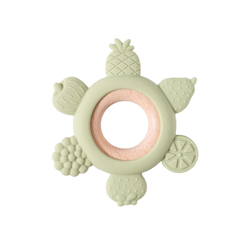 Sensory Teething Ring 100% BPA-Free Lulladise