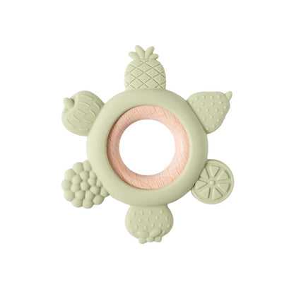 Sensory Teething Ring 100% BPA-Free Lulladise
