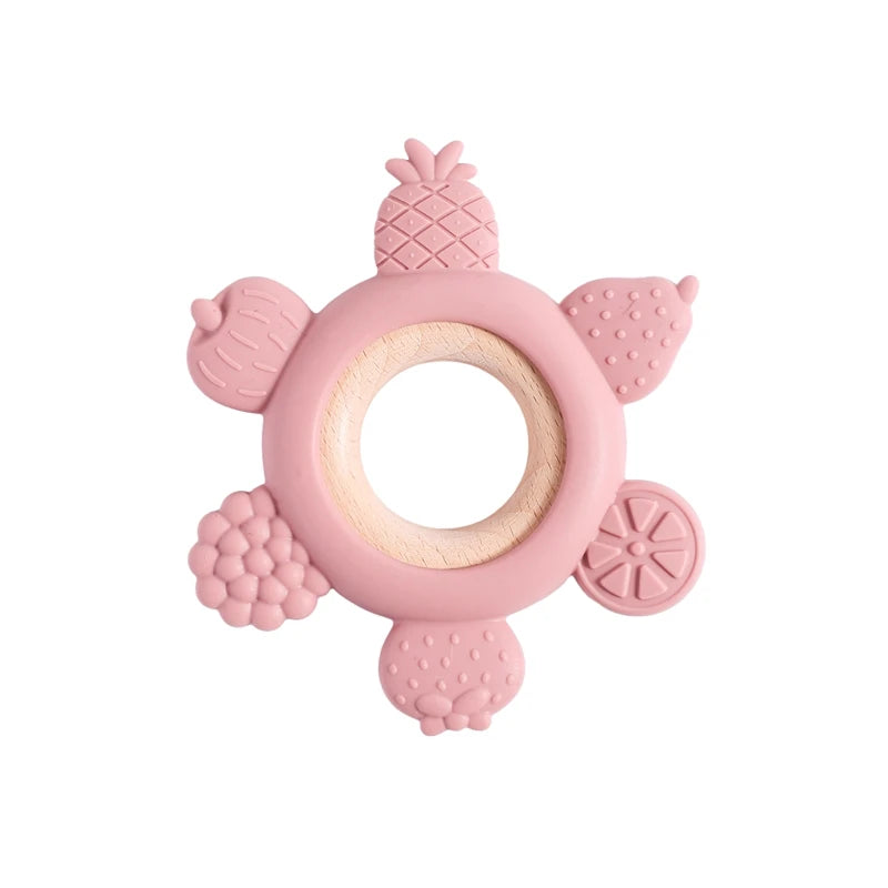 Sensory Teething Ring 100% BPA-Free Lulladise