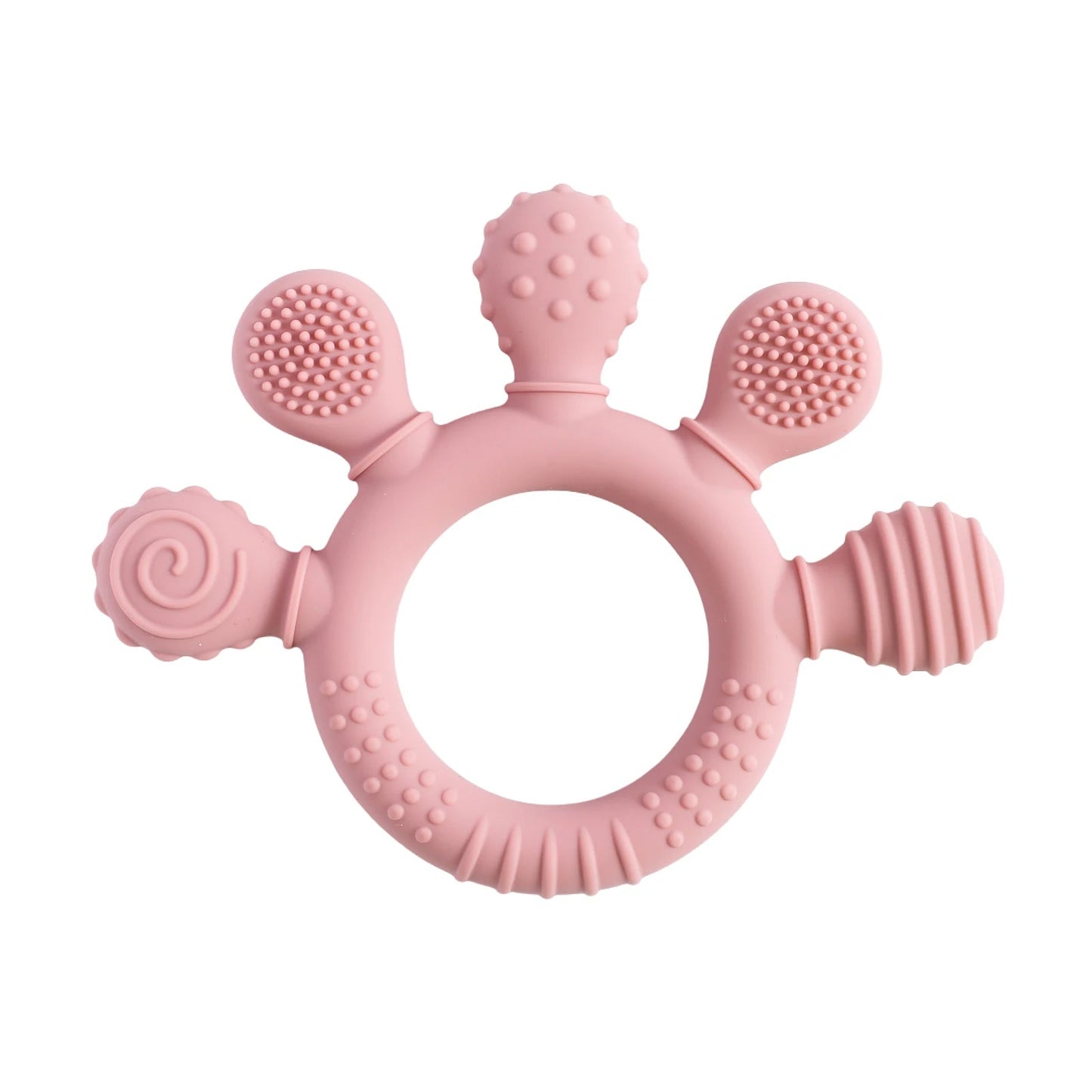 Sensory Teething Ring 100% BPA-Free Lulladise