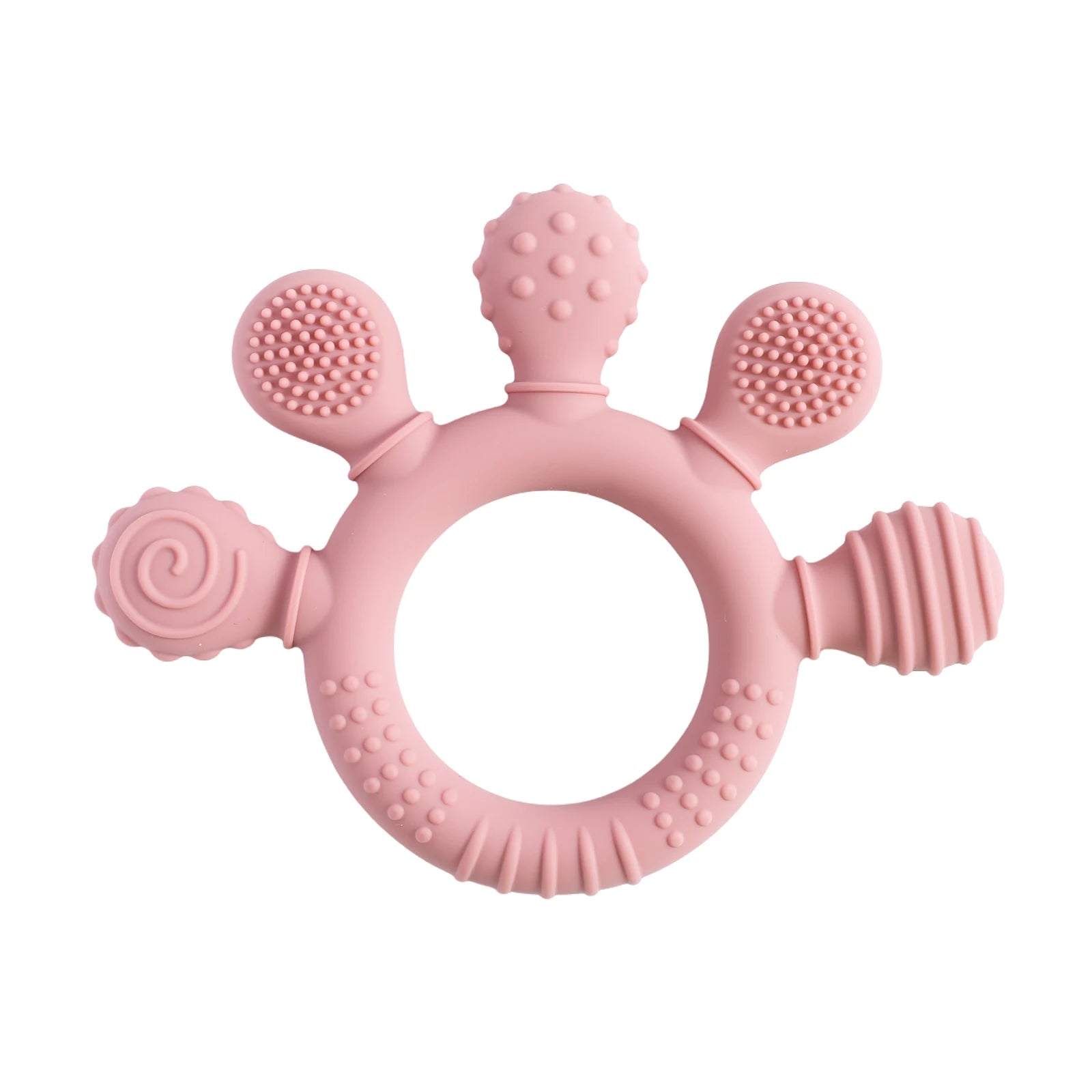 Sensory Teething Ring 100% BPA-Free Lulladise