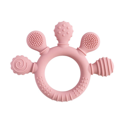 Sensory Teething Ring 100% BPA-Free Lulladise