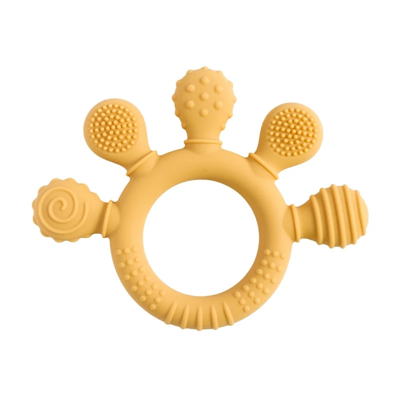 Sensory Teething Ring 100% BPA-Free Lulladise
