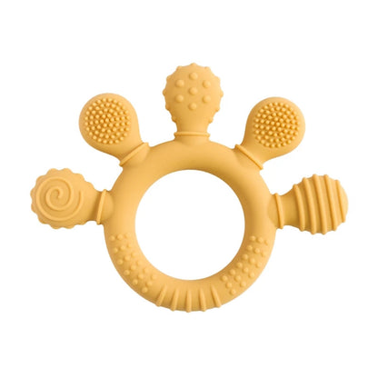 Sensory Teething Ring 100% BPA-Free Lulladise